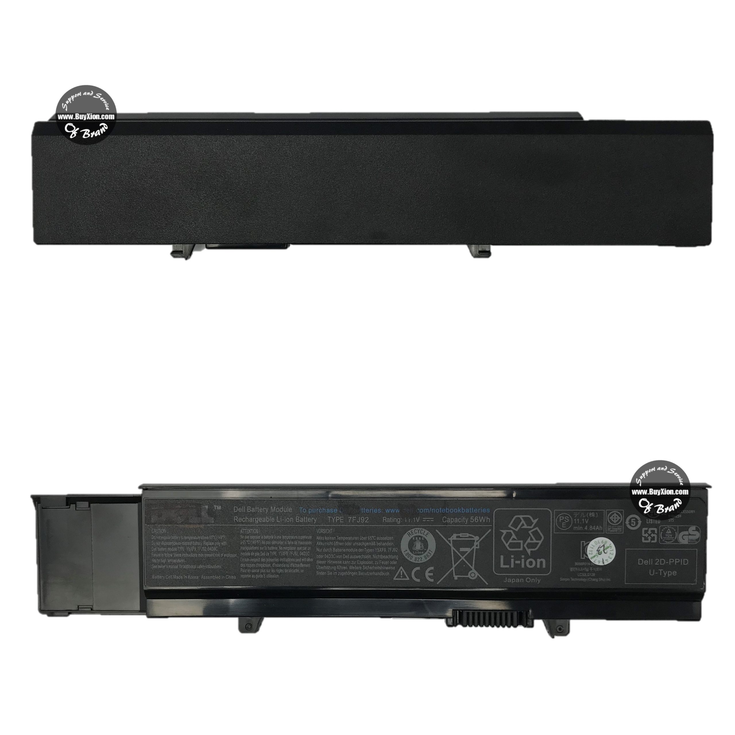 Batería Dell Vostro V3400 / 04GN0G - 58WH - ORI (B104)