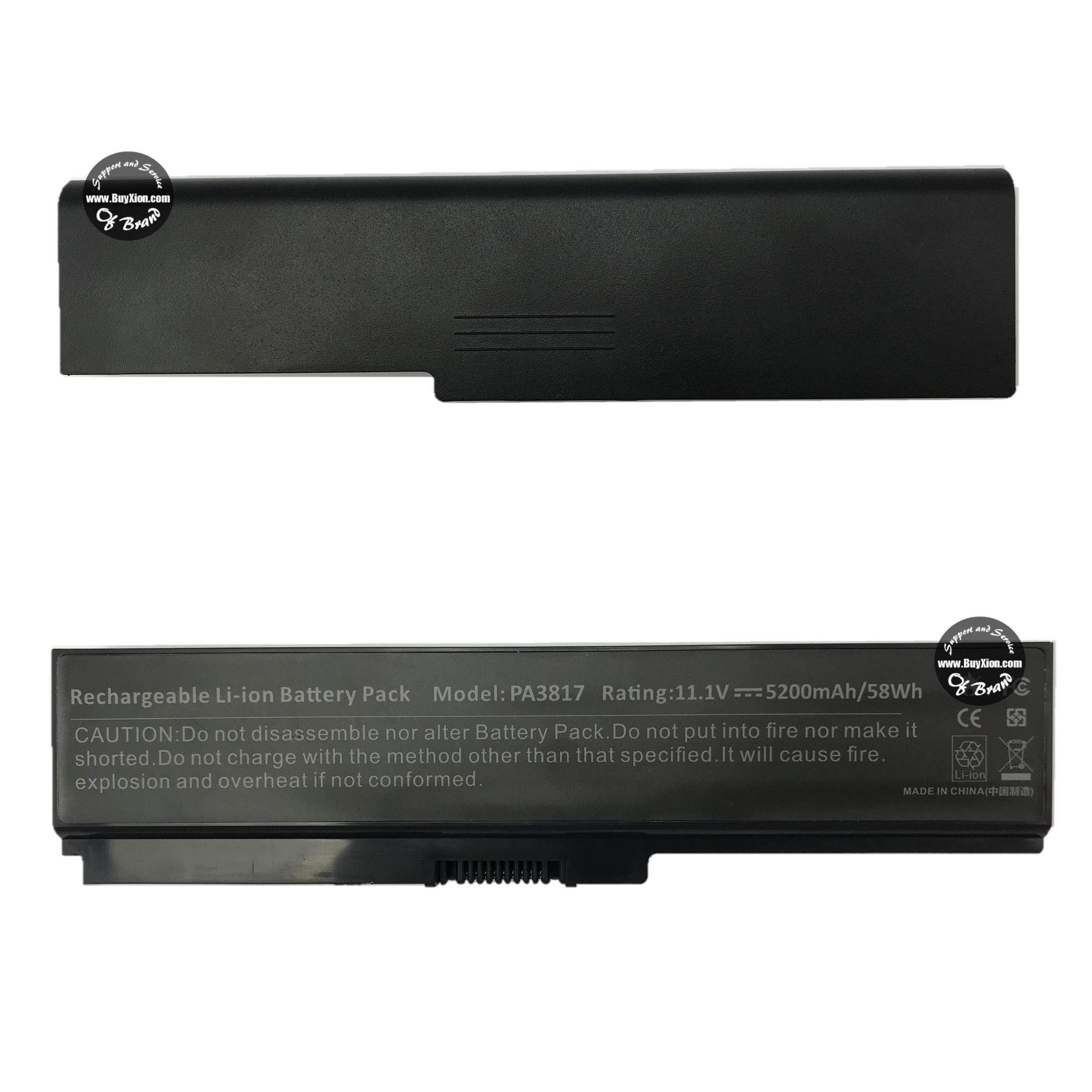 Bateria Toshiba 3817 / 3634 / C645 / L640 / U500 / U505 - HOM (B60)
