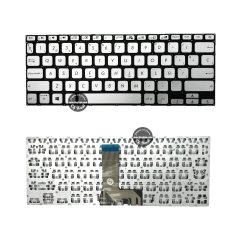 Teclado Asus Vivobook X409U / X412 / SP - Enter Small - Power - Gris (T526)