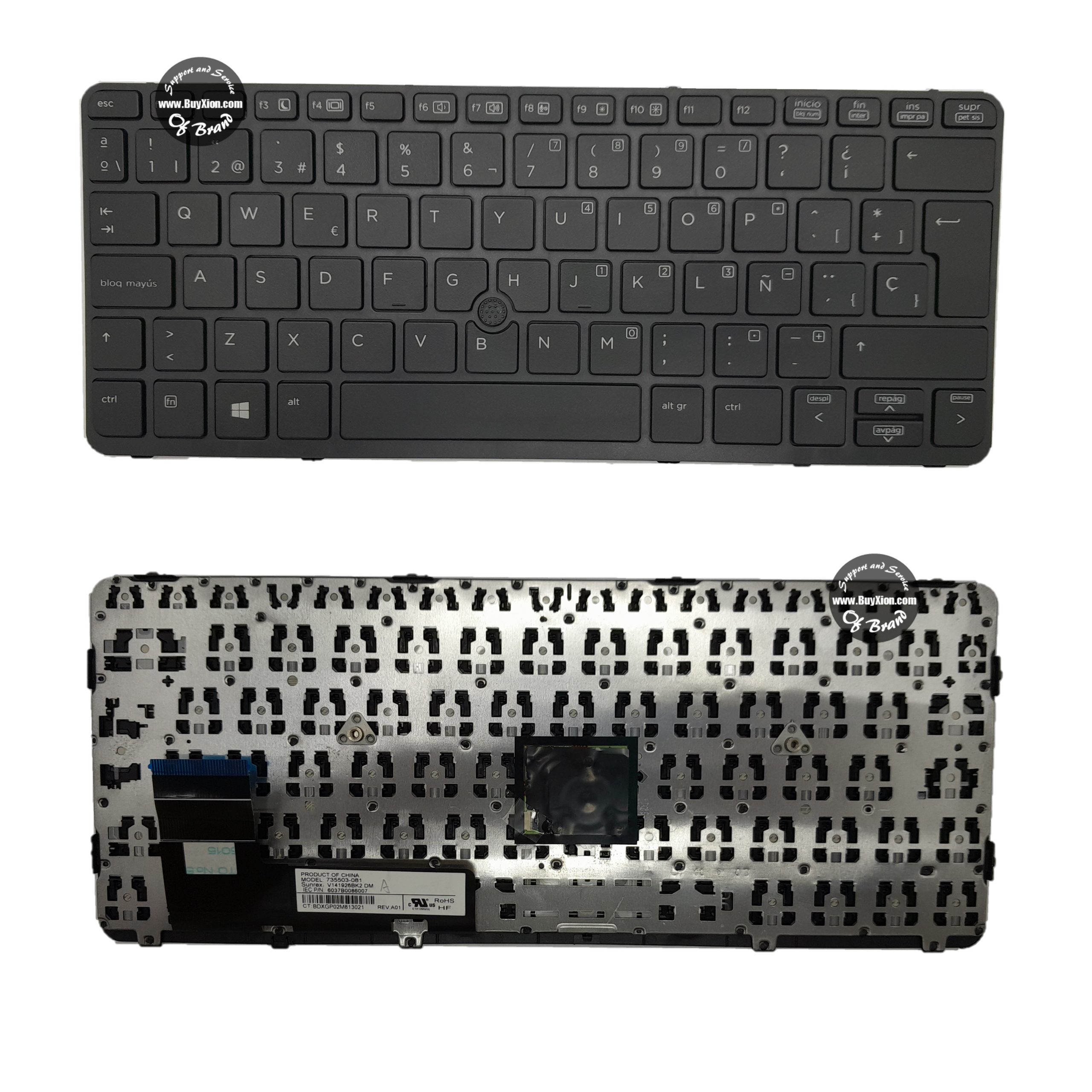 Teclado HP ELITEBOOK 820-G1 / 820 G2 / 720 G1 (T723)