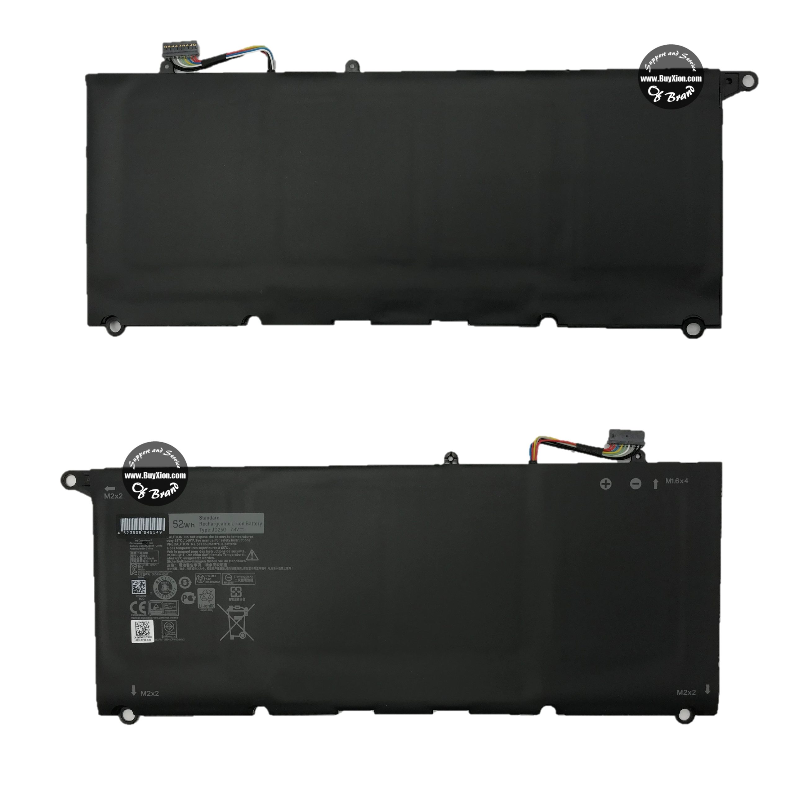 Batería Dell XPS 13-9343 / JHXPY / JD25G / 90V7W - ORI (B291)