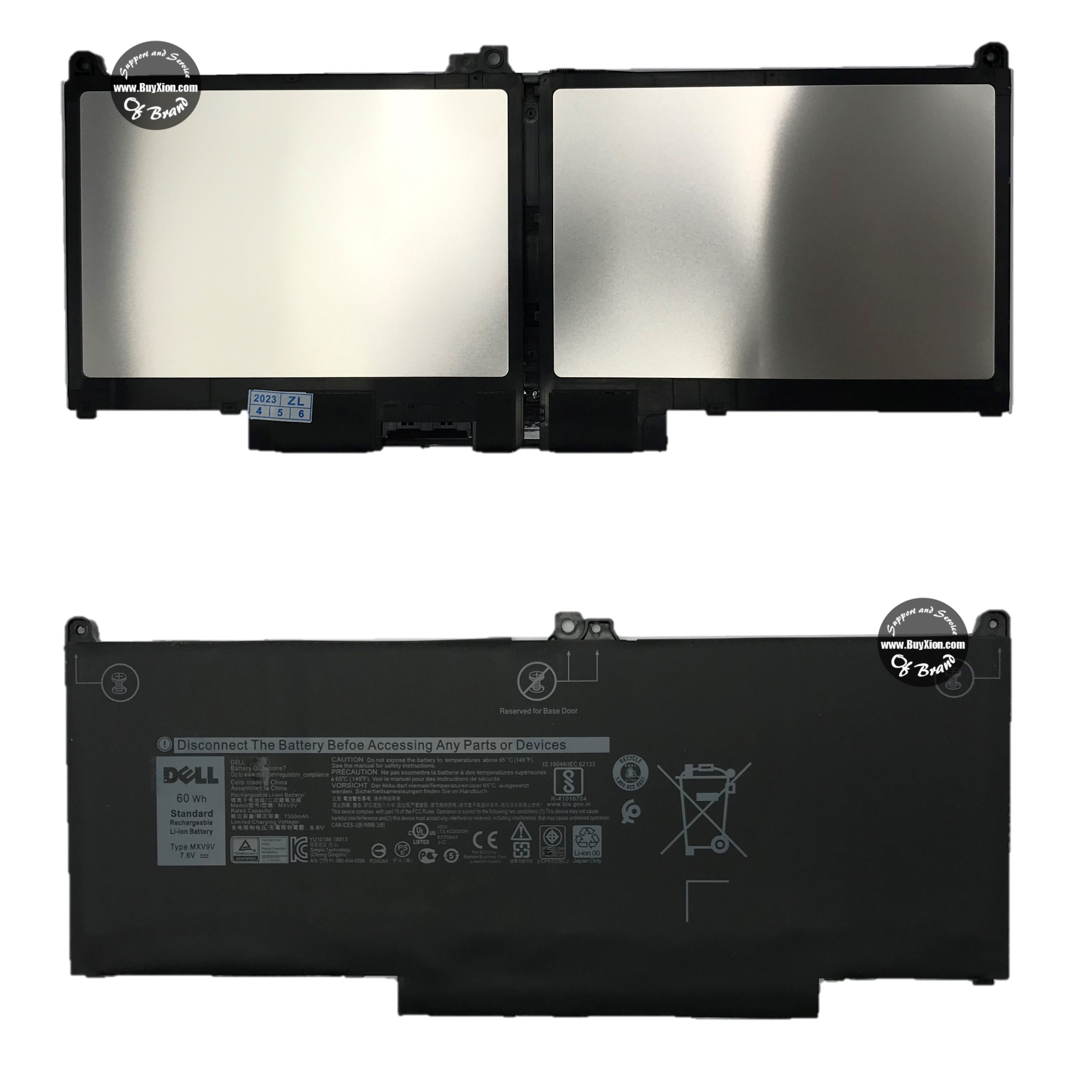 Batería Dell Latitude 5300 7300 7400 E5300 E7300 E7400 / MXV9V - ORI (B389)