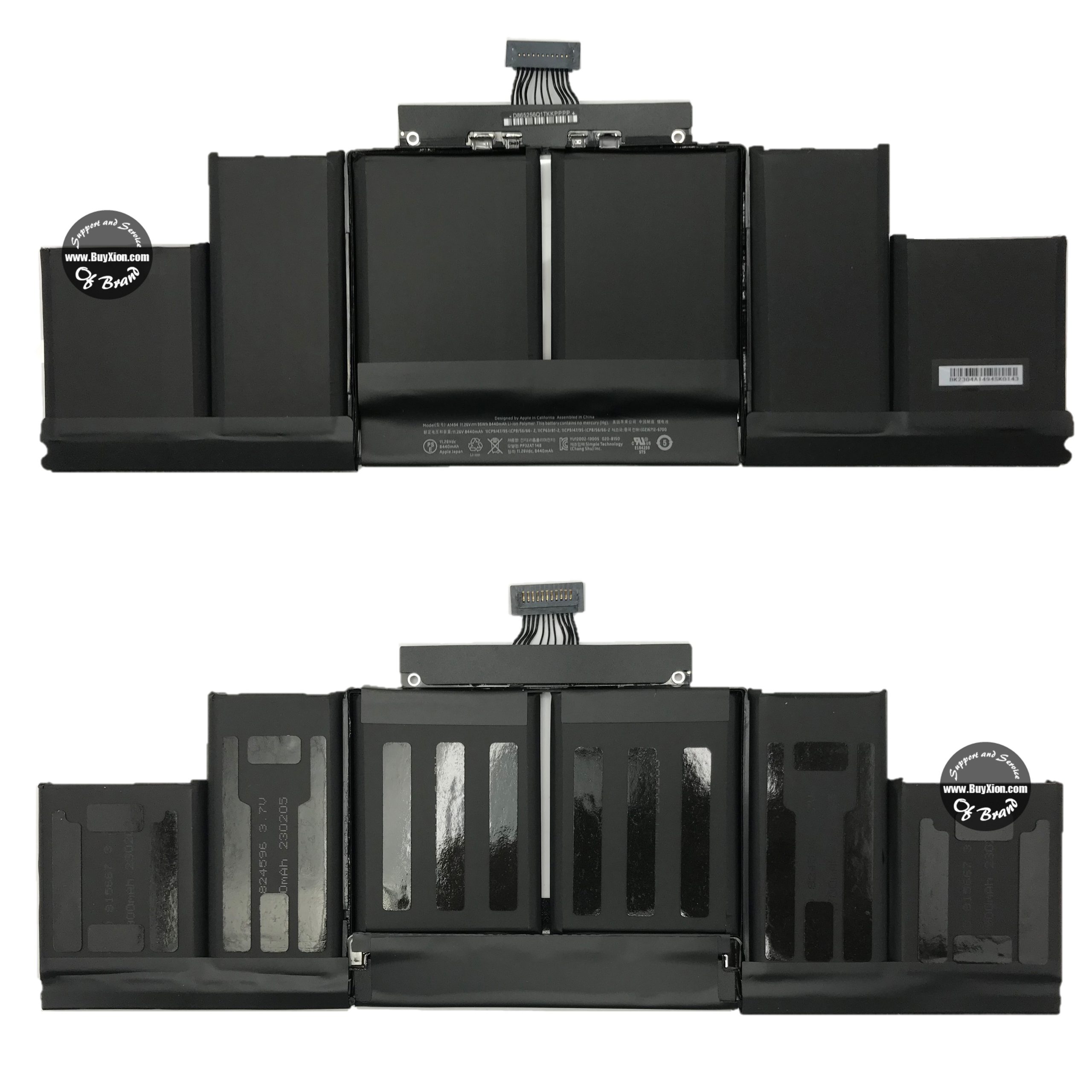 BATERÍA MAC A1398 / 1494/ MACBOOK PRO RETINA 15" (2011- 2014) (B443)