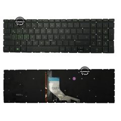 Teclado HP GAMING 15-DA / 15-DK / 15-GW / 15-CW / LETTER GREEN / backligth (T274)