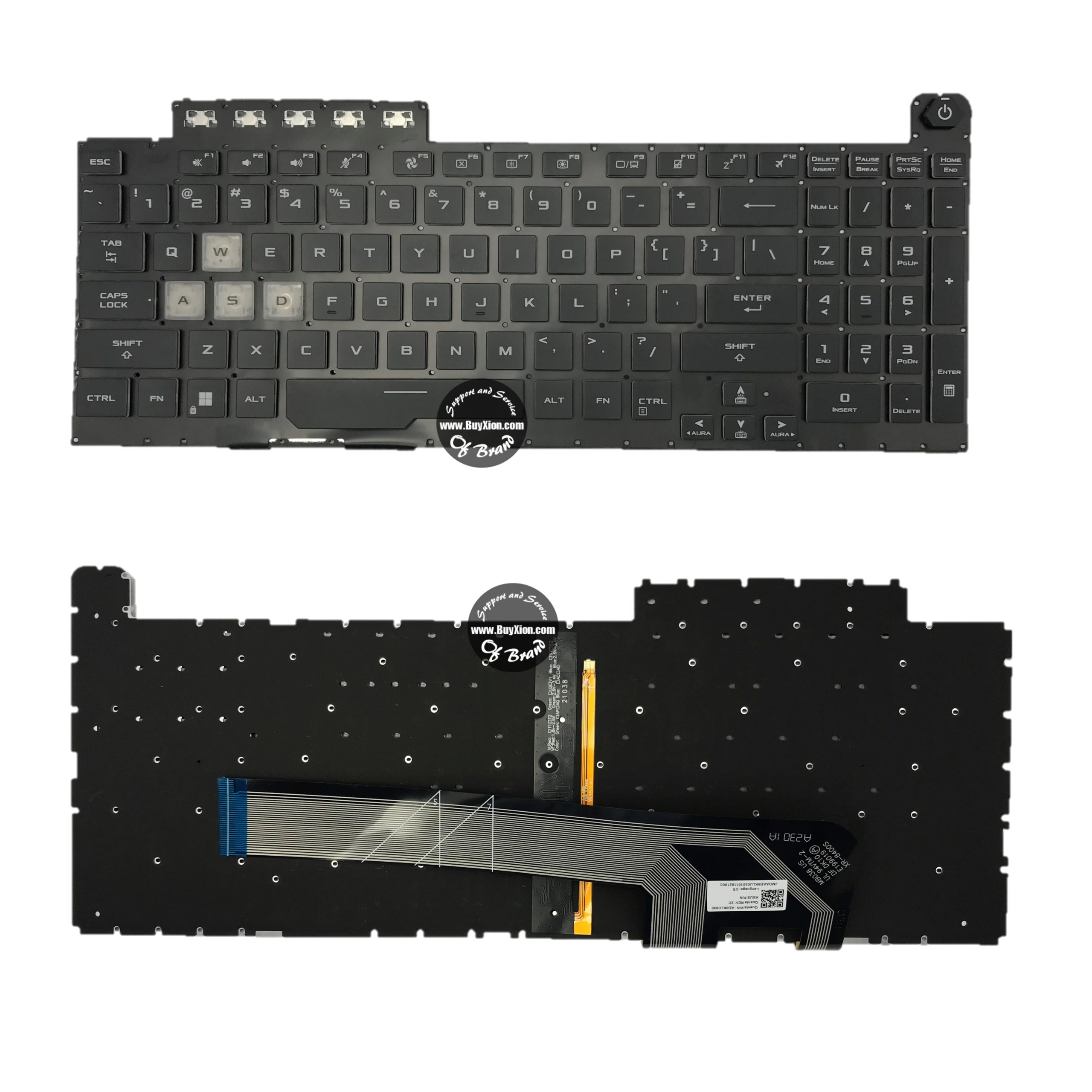 Teclado ASUS FX506 + POWER (T444)