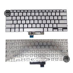 Teclado ASUS ZenBook 14 / UX431 / UX431FL / UX431FLC / UM431DA / backligth / SILVER + POWER (T480)
