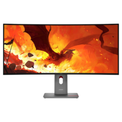Monitor Usado 34" WQHD CURVO Lenovo Thinkvision P34WD-40 - 120Hz - HDMI - Tipo-C (MO65)
